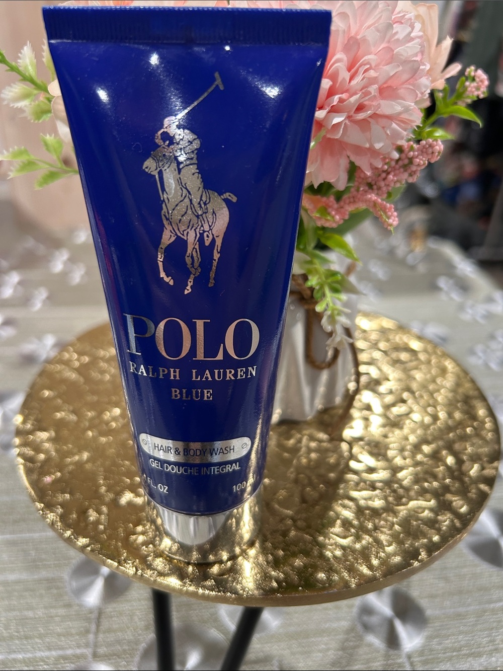 Ralph Lauren Blue Hair & Body Wash. 3.4 fl. oz.